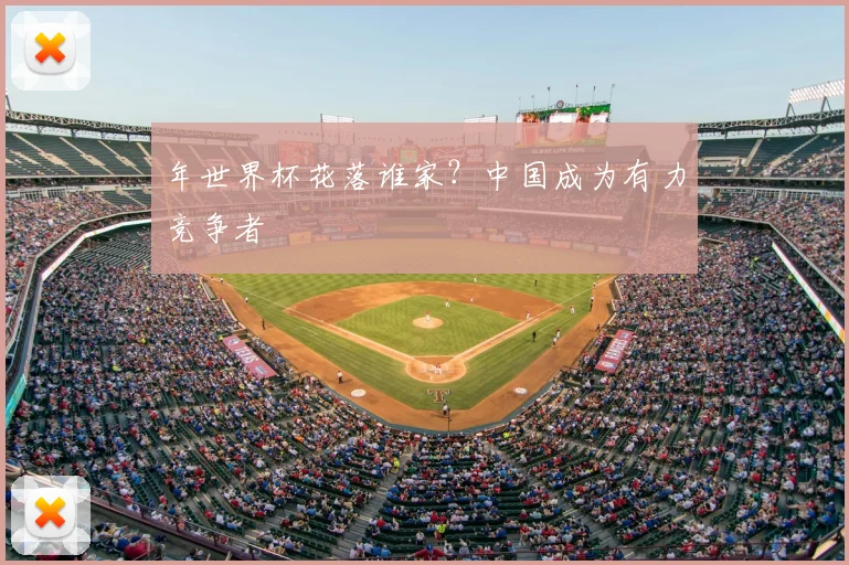 年世界杯花落谁家?中国成为有力竞争者