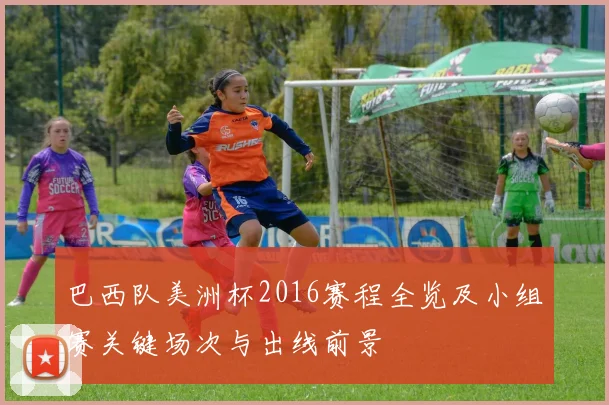 巴西队美洲杯2016赛程全览及小组赛关键场次与出线前景