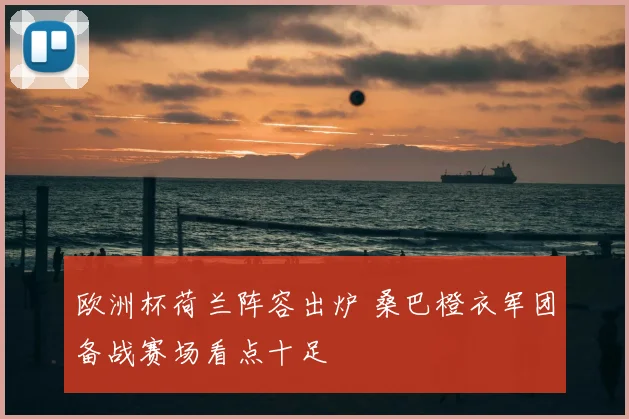 欧洲杯荷兰阵容出炉 桑巴橙衣军团备战赛场看点十足