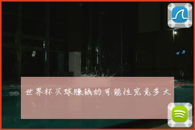 世界杯买球赚钱的可能性究竟多大