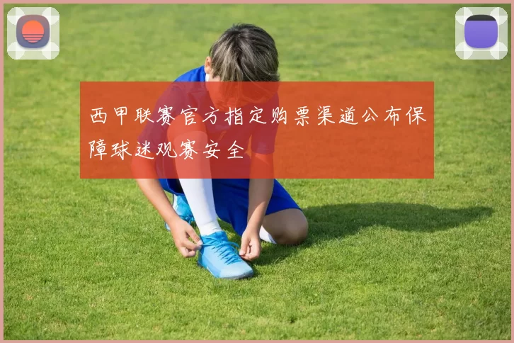 西甲联赛官方指定购票渠道公布保障球迷观赛安全